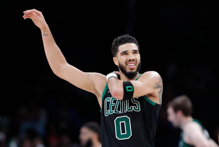 Boston Celtics forward Jayson Tatum